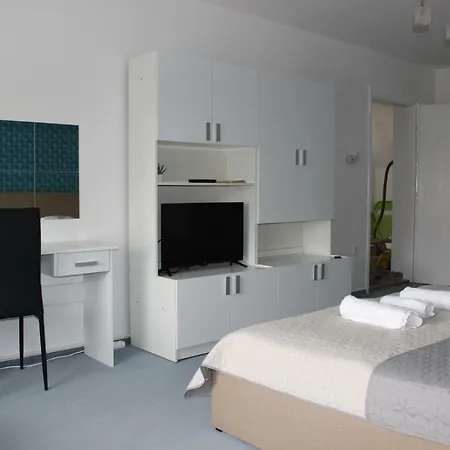 Rote Apartman